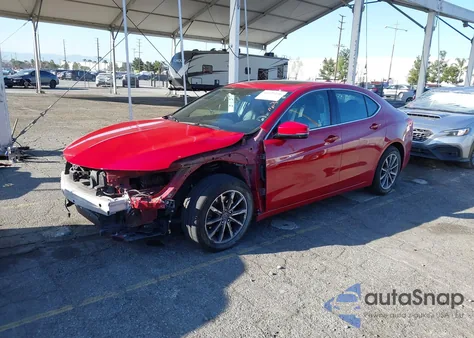 2018 Acura Tlx z USA, uszkodzony, nr VIN 19UUB1F32JA004731